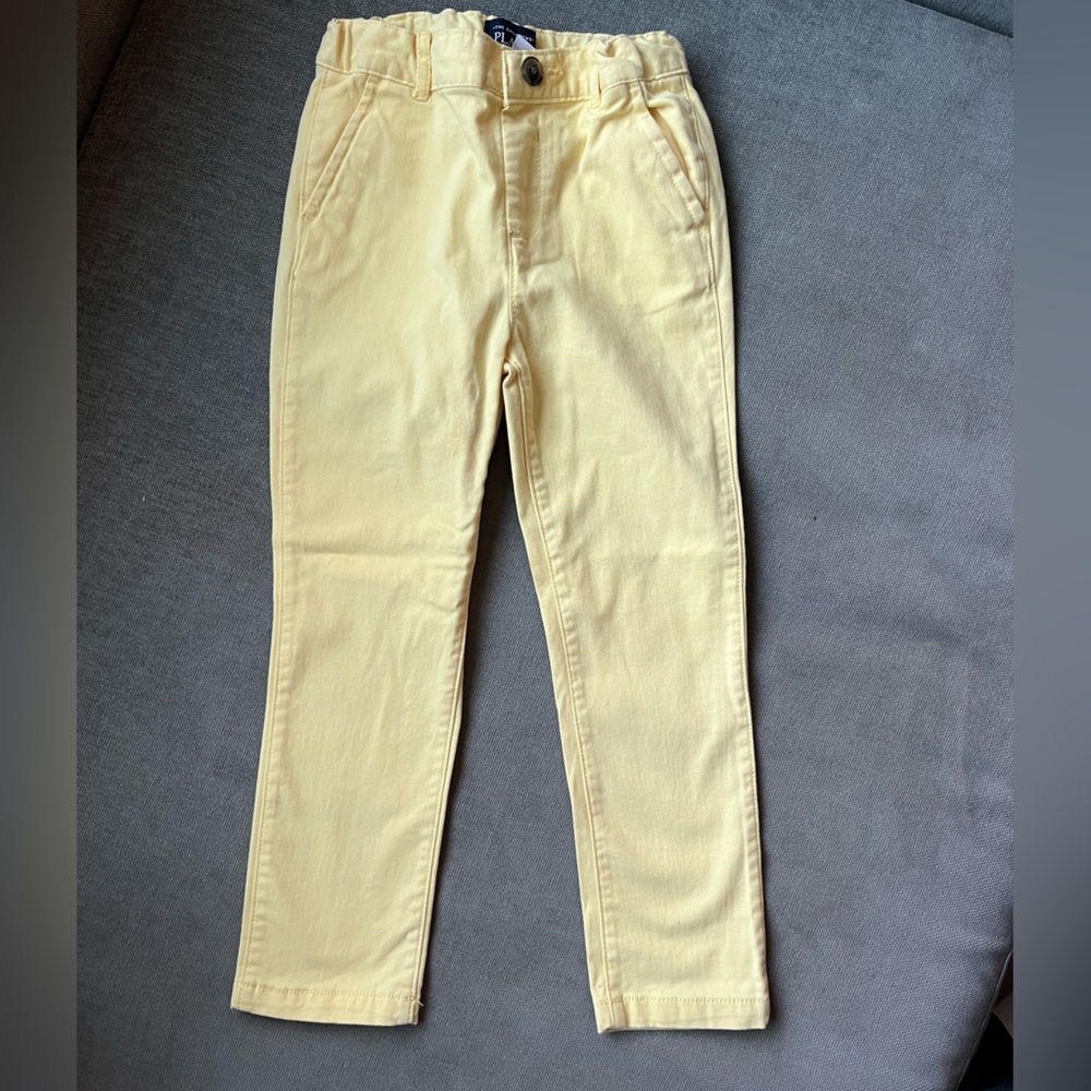 Place Light Yellow Stretch Chino Pants (New 5T)